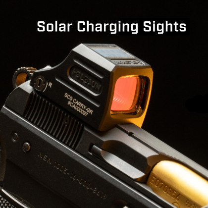 Holosun Nişangahlarda Solar Charging Teknolojisi