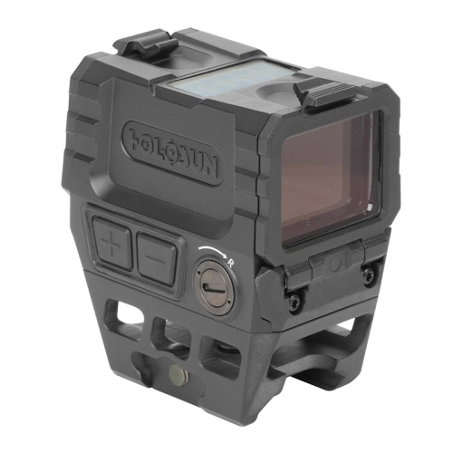 Holosun AEMS Enclosed Solar Multi-Reticle Green Dot (2 MOA & 65 MOA Circle)