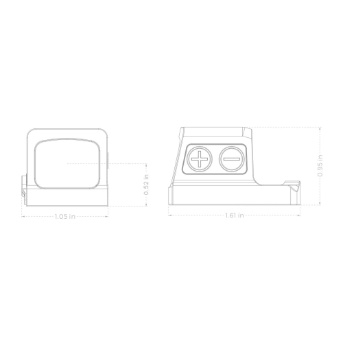 Holosun EPS Carry 2 Enclosed Red Dot (2 MOA)