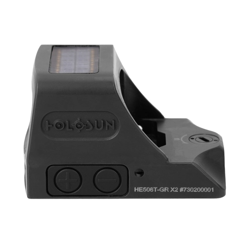 Holosun HE508T-GR X2 Titanium Solar Multi-Reticle Green Dot (2 MOA & 32 MOA Circle)