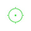 Holosun HE509T-GR X2 Enclosed Solar Multi-Reticle Green Dot (2 MOA & 32 MOA Circle)