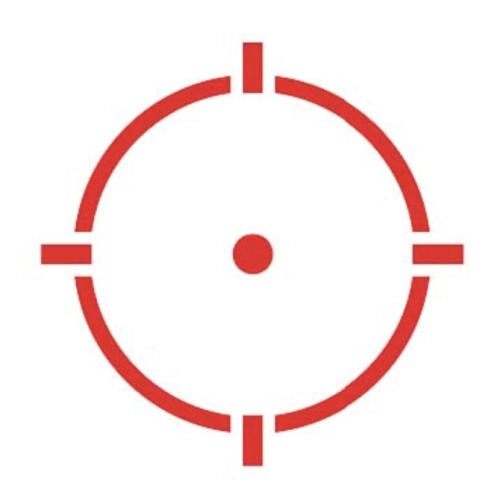 Holosun HE509T-X2-RD-FDE Enclosed Solar Multi-Reticle Red Dot (2 MOA & 32 MOA Circle)