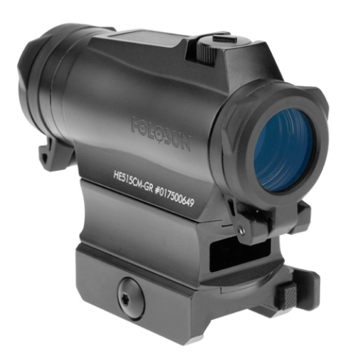 Holosun HE515CM-GR Solar Multi-Reticle Green Dot (2 MOA & 65 MOA Circle)