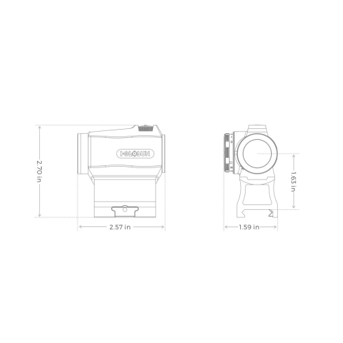 Holosun HS403R Micro Red Dot (2 MOA)