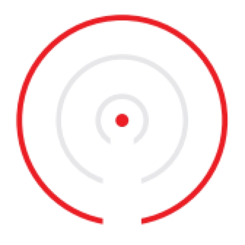 Holosun HS507COMP CRS Multi-Reticle Red Dot (2 MOA Dot & 8/20/32 MOA Circle Reticle)