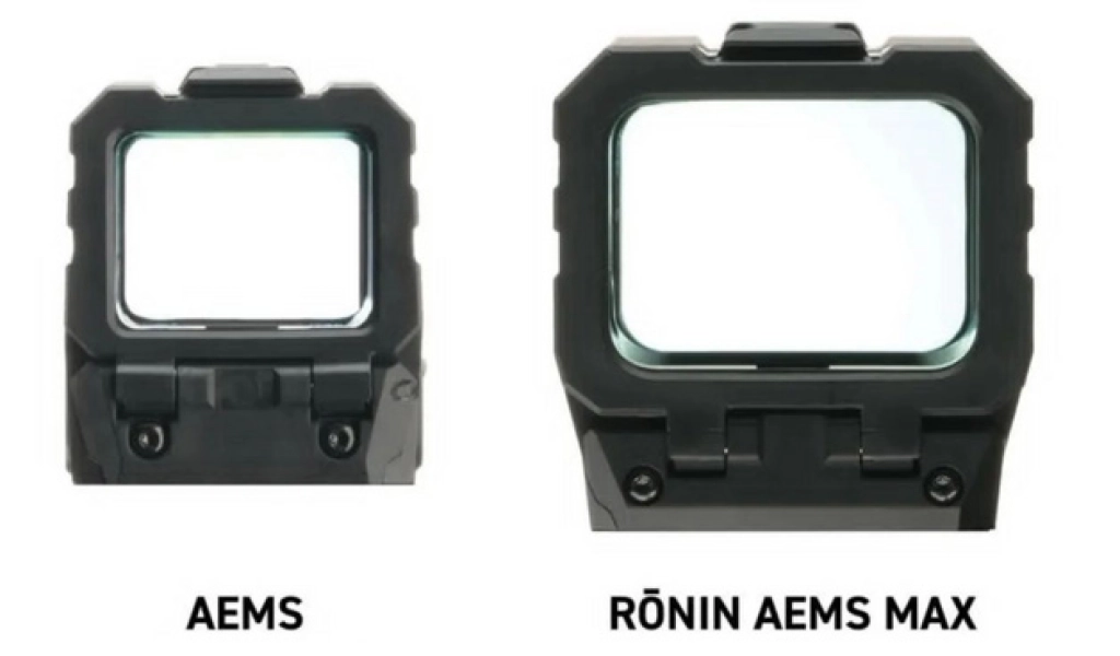 Holosun Ronin AEMS Max Enclosed Solar Multi-Reticle Red Dot (2 MOA & 65 MOA Circle)